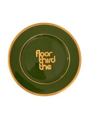Vintage Restaurant Ware The Third Floor Hawaiian Regent Hotel Dinner Plate